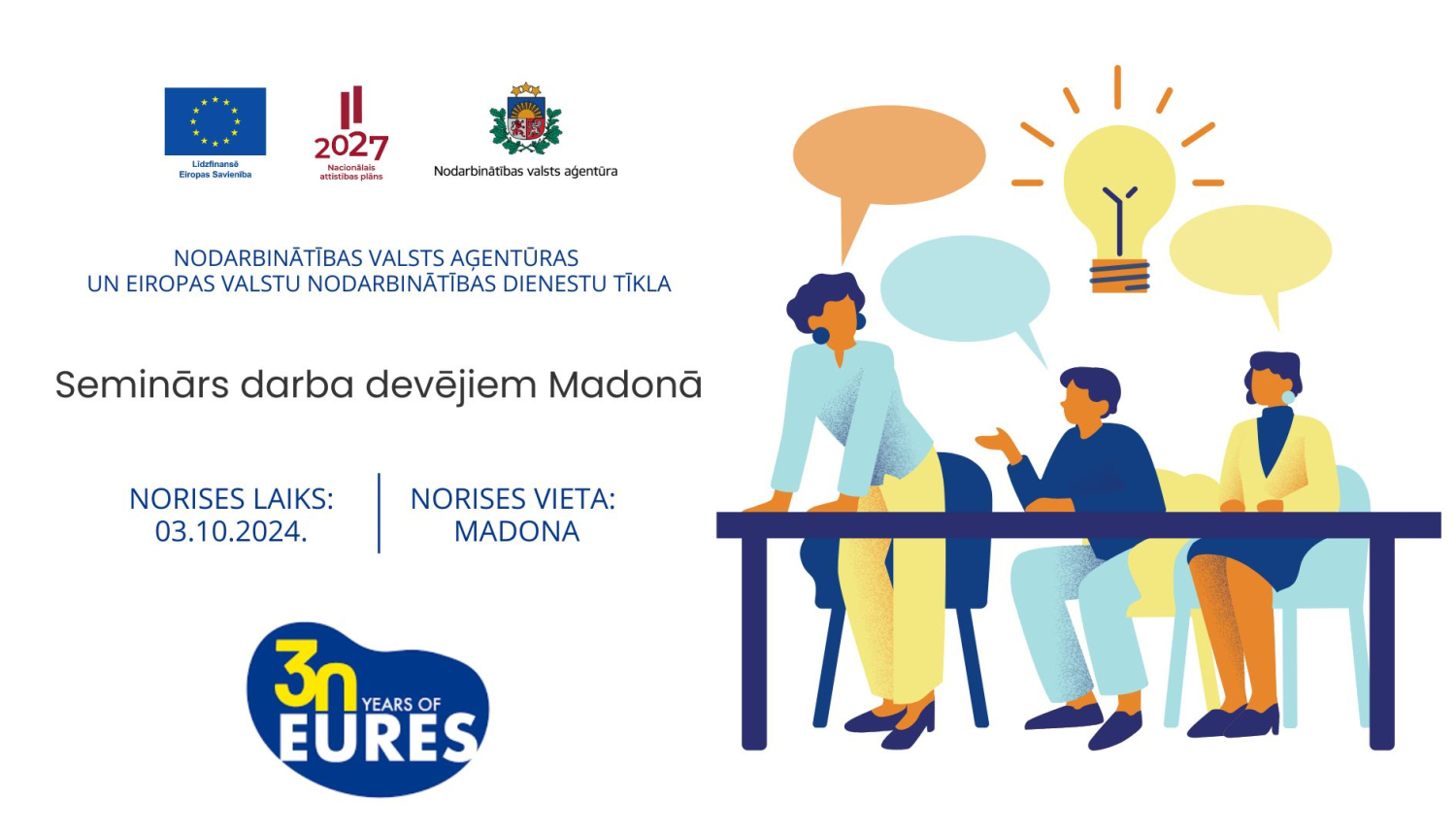 NVA un EURES seminārs darba devējiem Madonā