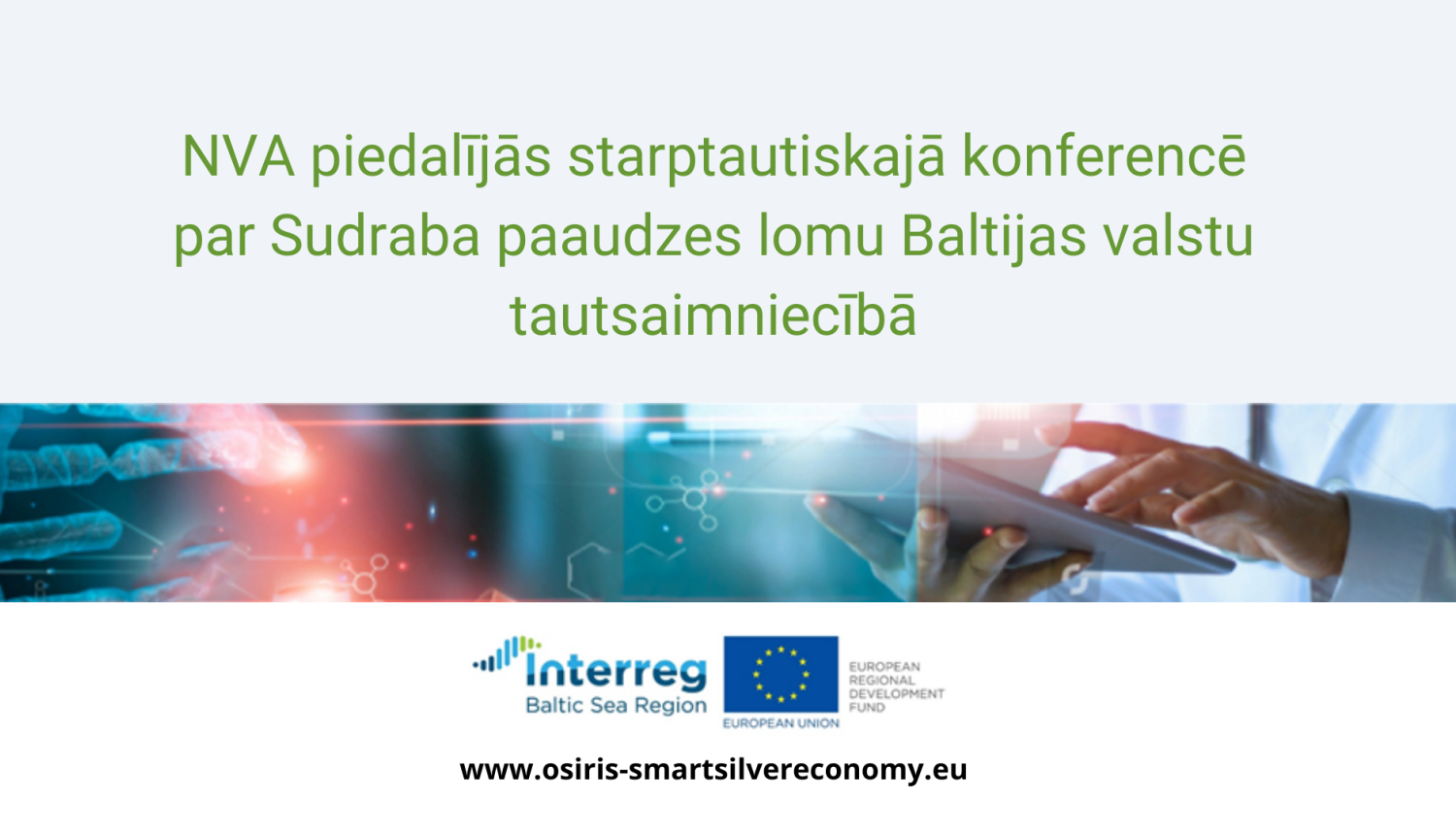 Teksts, Interreg logo
