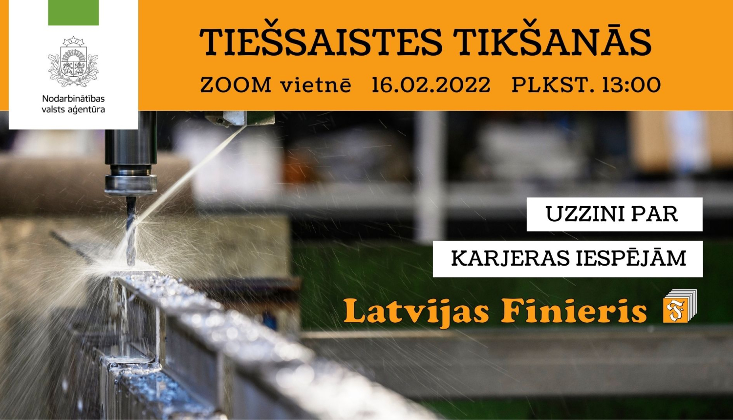 Tiešsaistes tikšanās ar darba devēju Latvijas Finieris