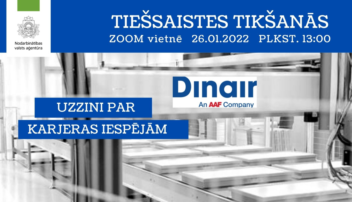 Tiešsaistes tikšanās par karjeras iespējām  Dinair Filton