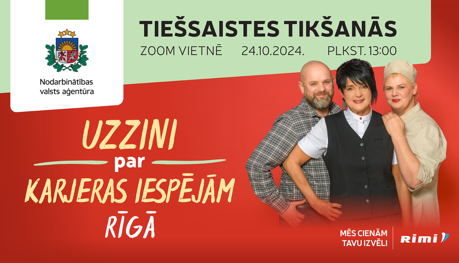 Tiešsaistes tikšanās par darba un karjeras iespējām Rimi Latvia