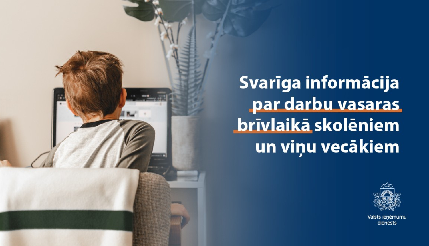 VID logo, tekstuāls saturs 