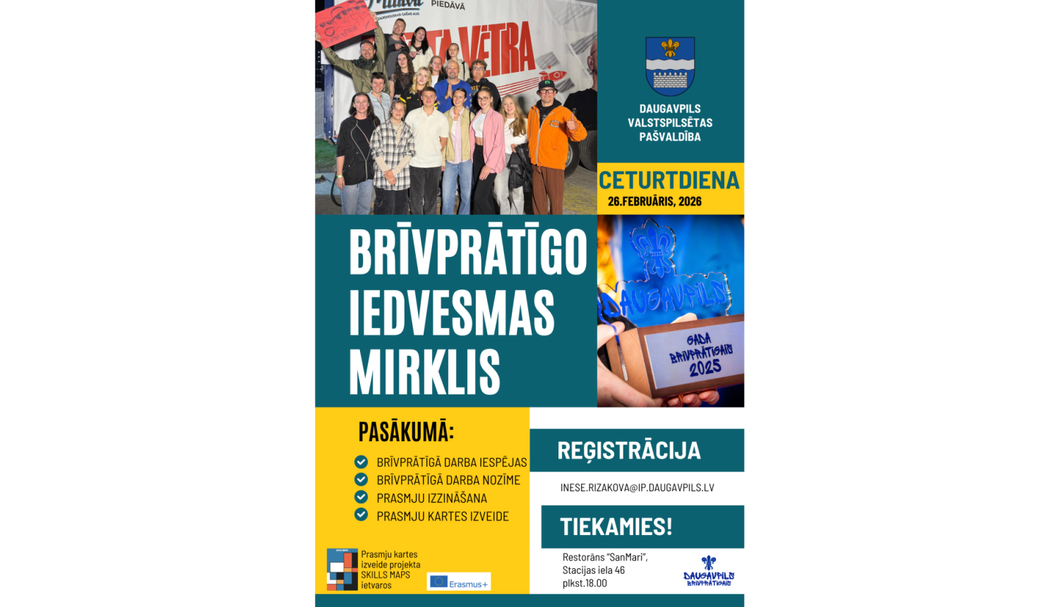 Brīvprātīgo iedvesmas mirklis