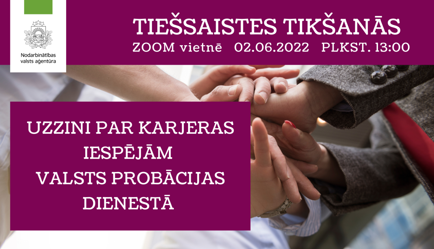 Tiešsaistes tikšanās ar darba devēju Probācijas dienests