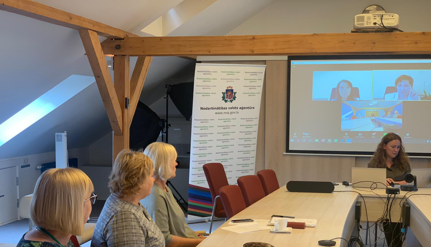 Fotoāttēls: Notiek Nodarbinātības valsts aģentūras Filiāļu vadītāju padome