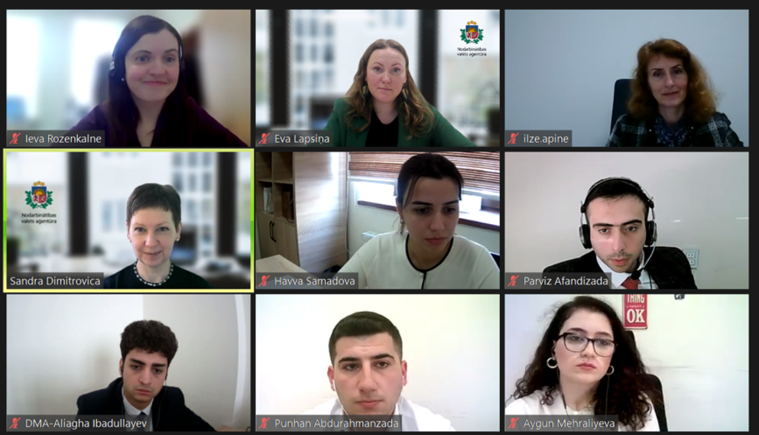 Latvijas un Azerbaidžānas nodarbinātības aģentūras dalās karjeras pakalpojumu pieredzē