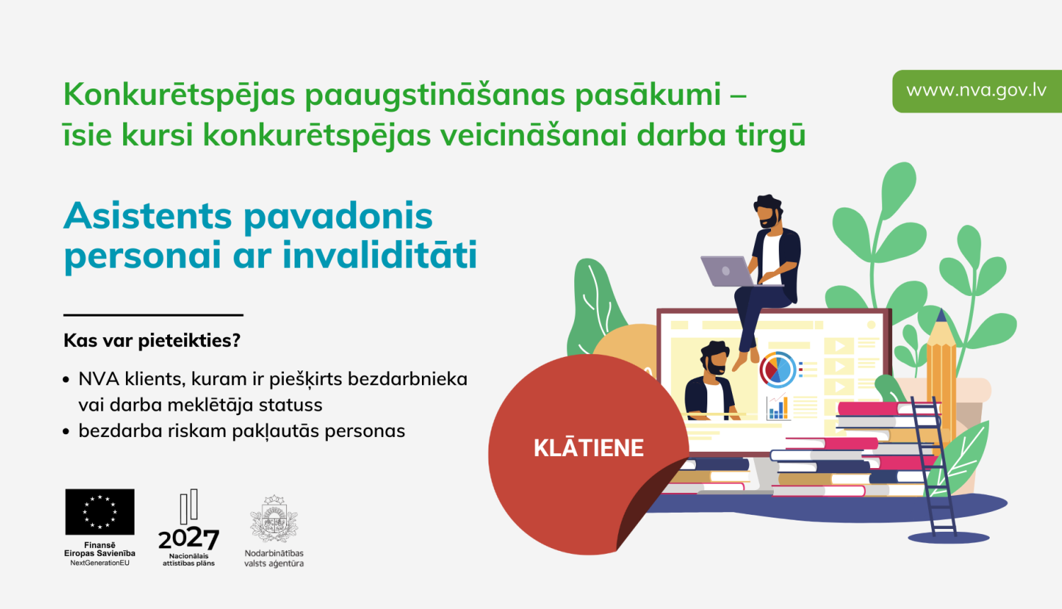 Kurss “Asistents-pavadonis personai ar invaliditāti”