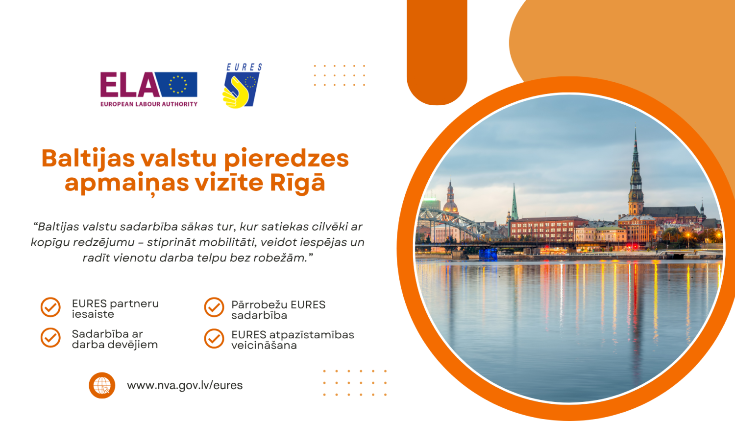 Baltijas valstu pieredzes apmaiņas vizīte Rīgā
