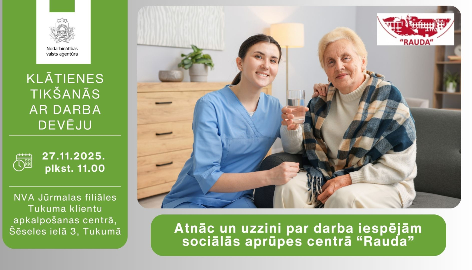 Tikšanās ar darba devēju-Rauda-Tukumā