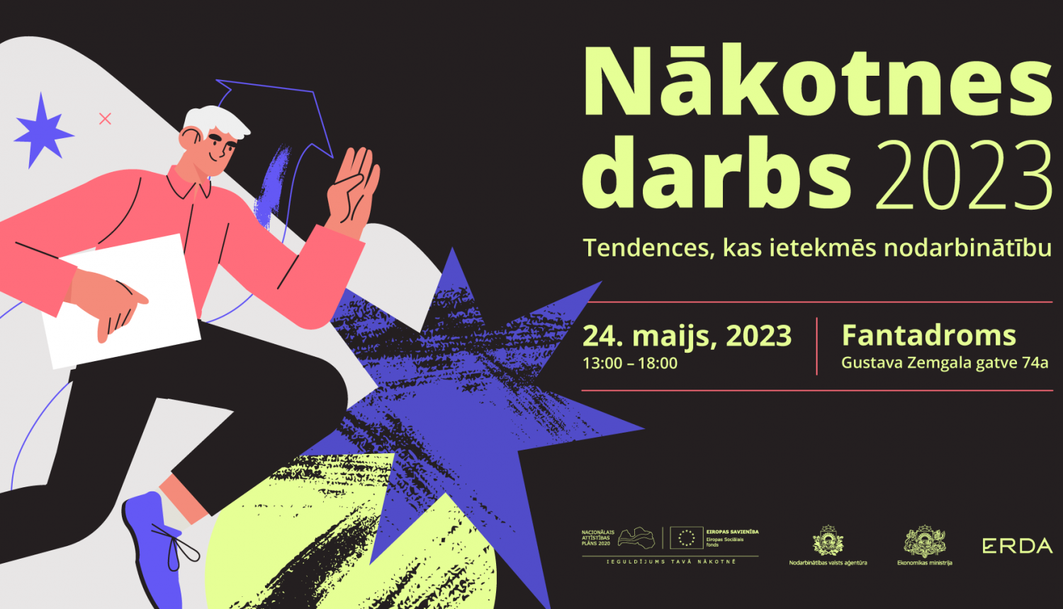 24. maijā notiks ikgadējā nodarbinātības tēmai veltītā konference “Nākotnes darbs 2023”