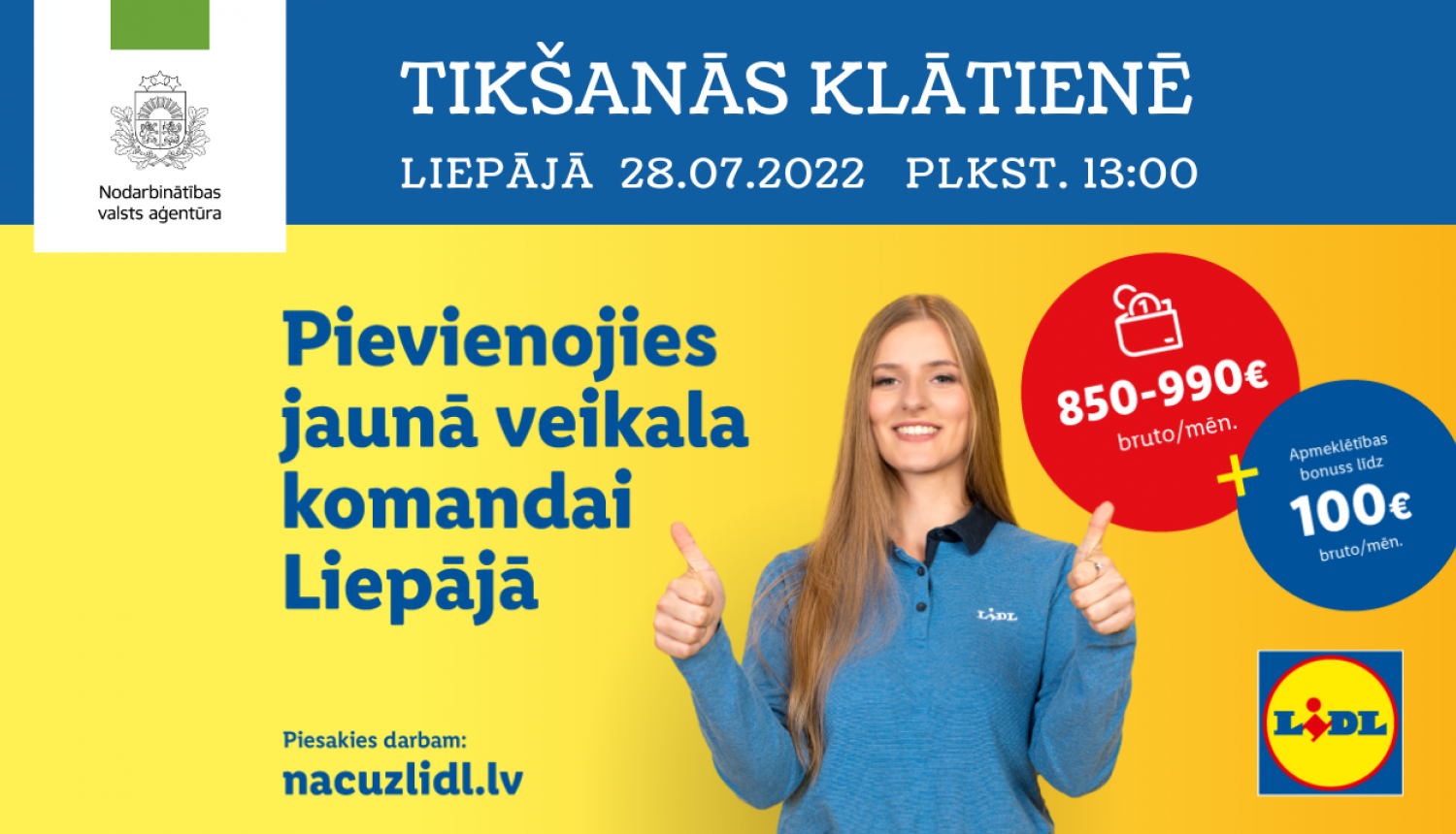 Tikšanās par darbu Lidl Liepājā