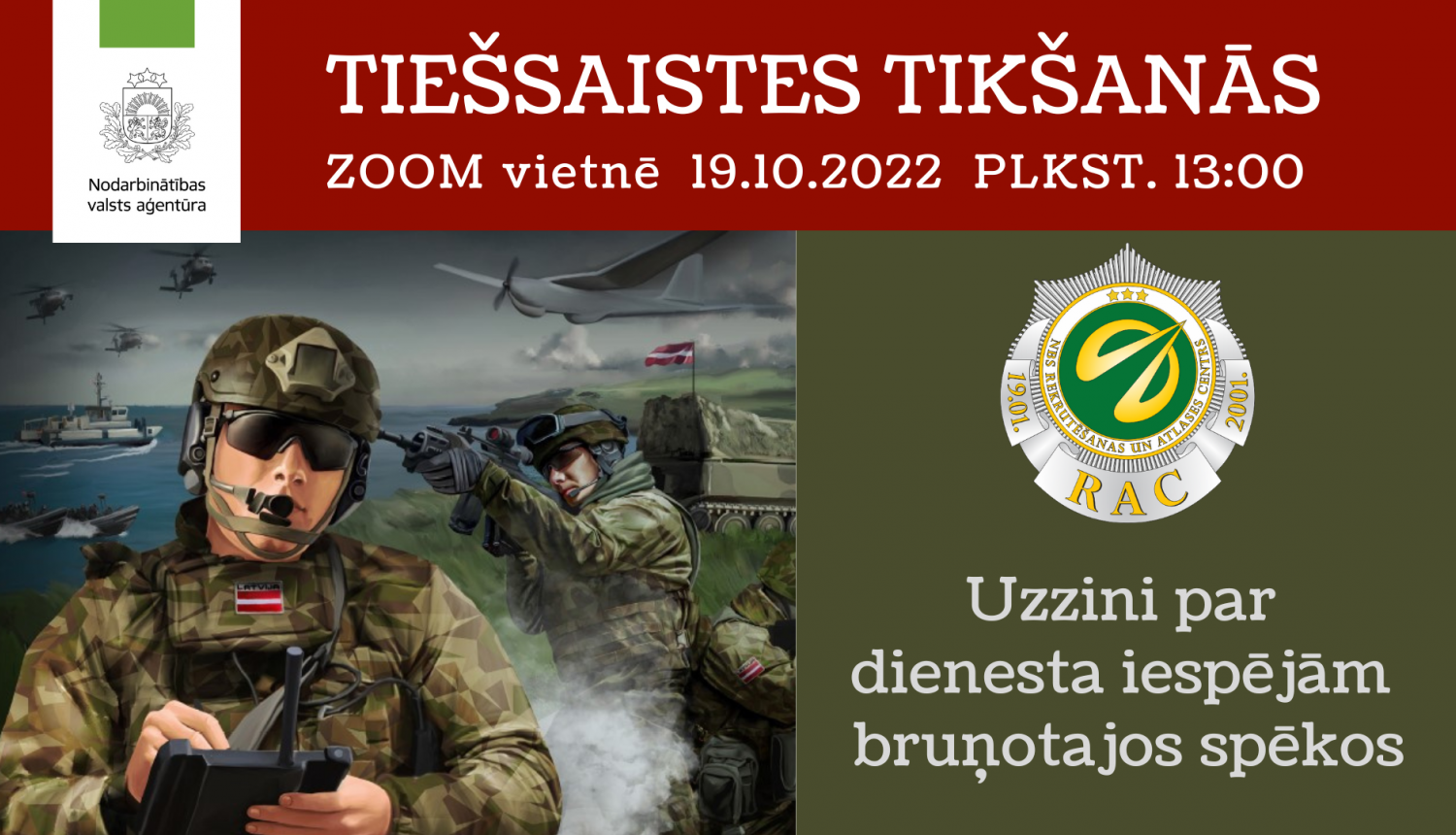 Tiešsaistes tikšanās ar NBS