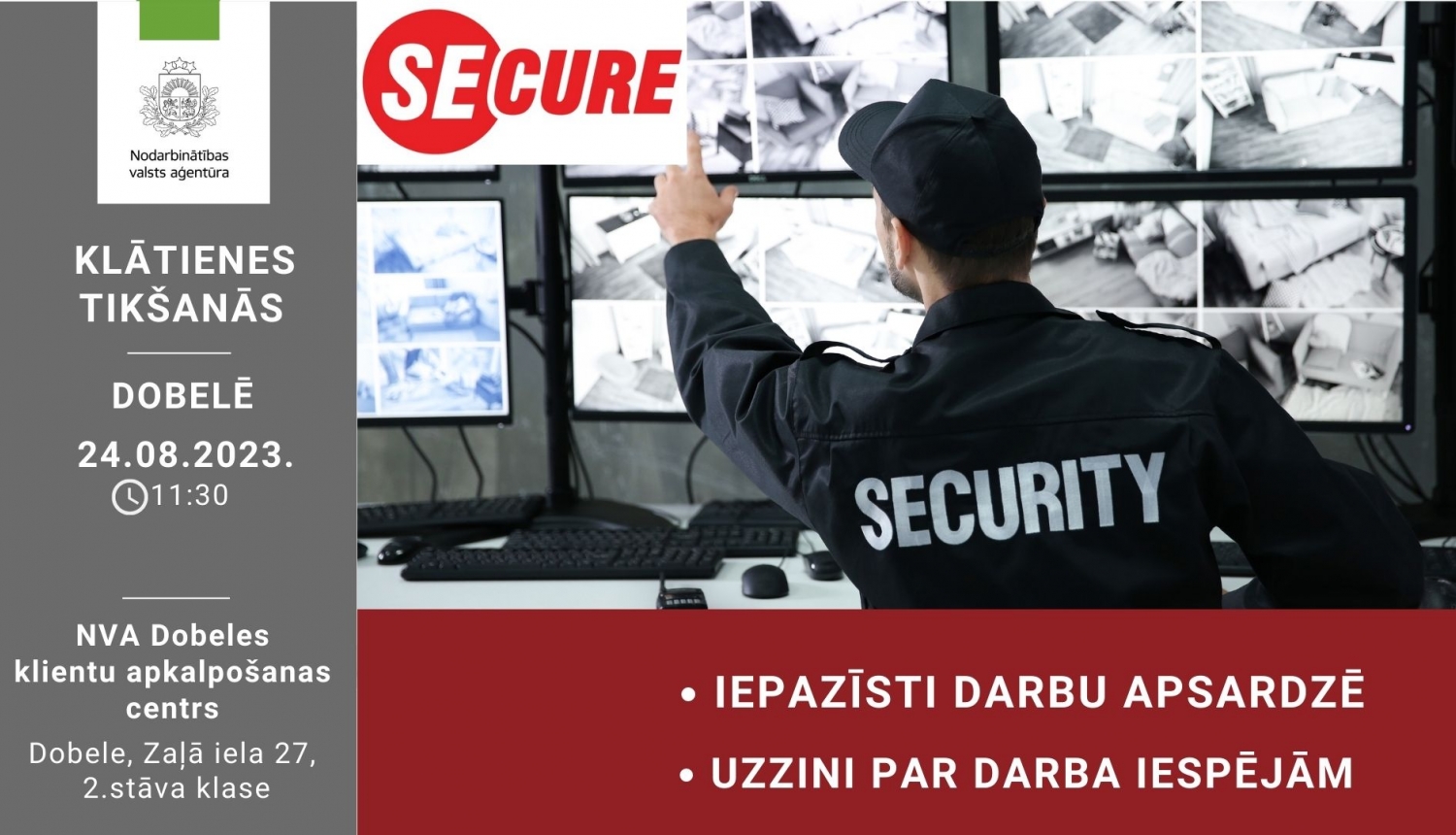 Klātienes tikšanās par darba un karjeras iespējām uzņēmumā SIA “Secure Solutions Latvia