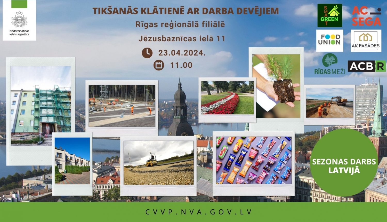 Klātienes tikšanās ar darba devējiem Rīgā