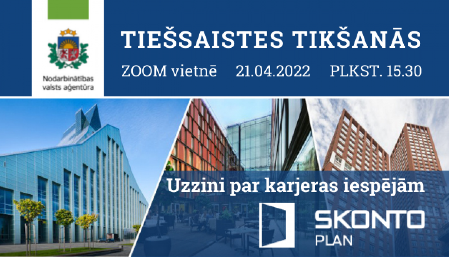 Tiešsaistes tikšanās ar darba devēju 