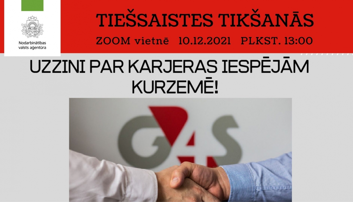 tiešsaites tikšanās ar G4S