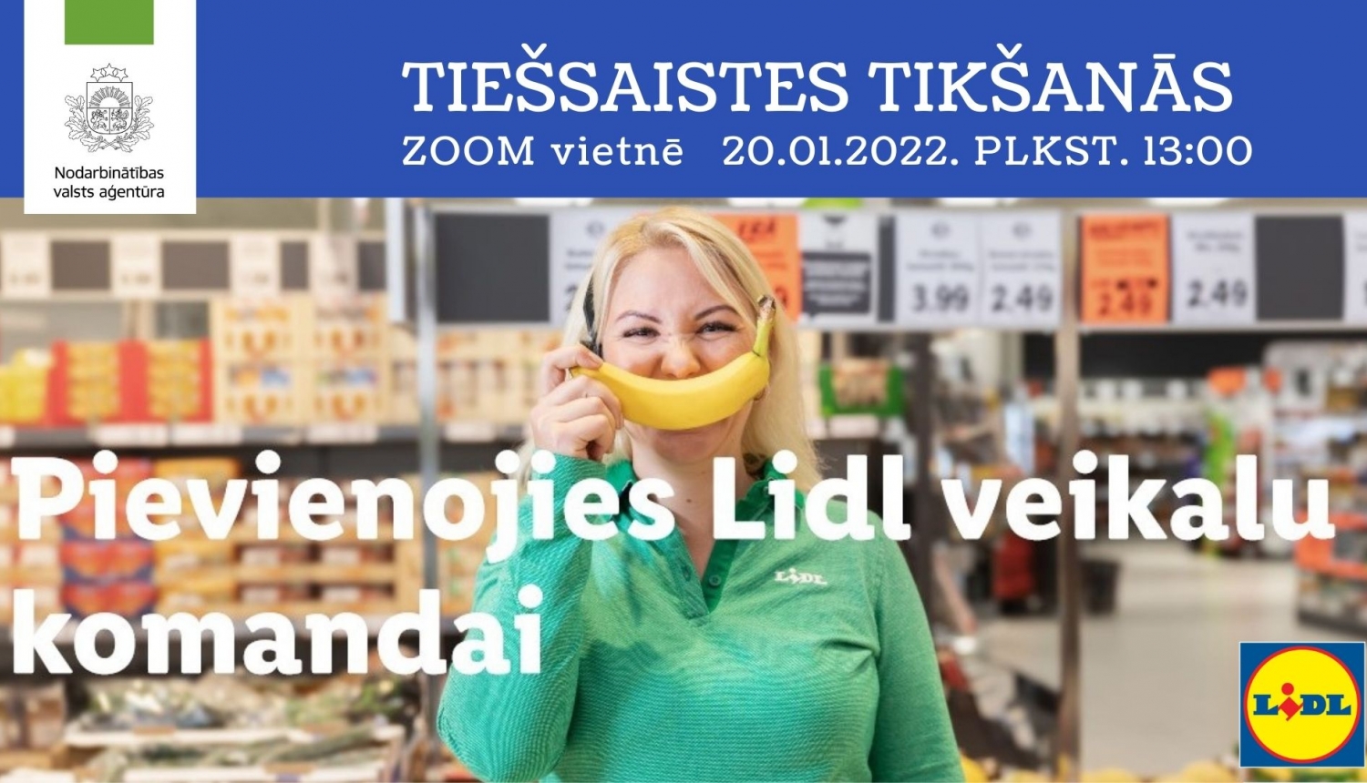 Tiešsaistes tikšanās par karjeras iespējām  Lidl